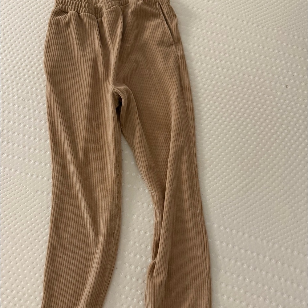 Kids Tan Corduroy Pants